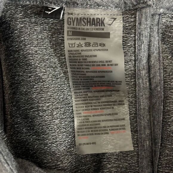 Gymshark Solace Jersey Jumpsuit Women's Medium Romper Charcoal Gray Marble - Picture 6 of 11